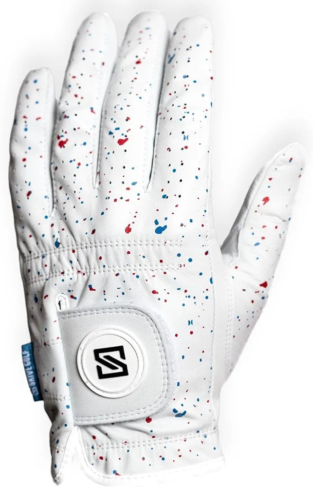 Premium Golf Glove - 100% AAA Cabretta Leather - Cool Golf Gloves Men