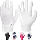 Football Gloves Adult Men, Youth Kids Football Gloves with Super Sticky Grip, Receiver Glove Best Gift for Adult Youth Kids Boys 8-12