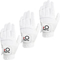 All Weather Grip Golf Gloves Men Value 3 Pack for Right Handed Golfer,